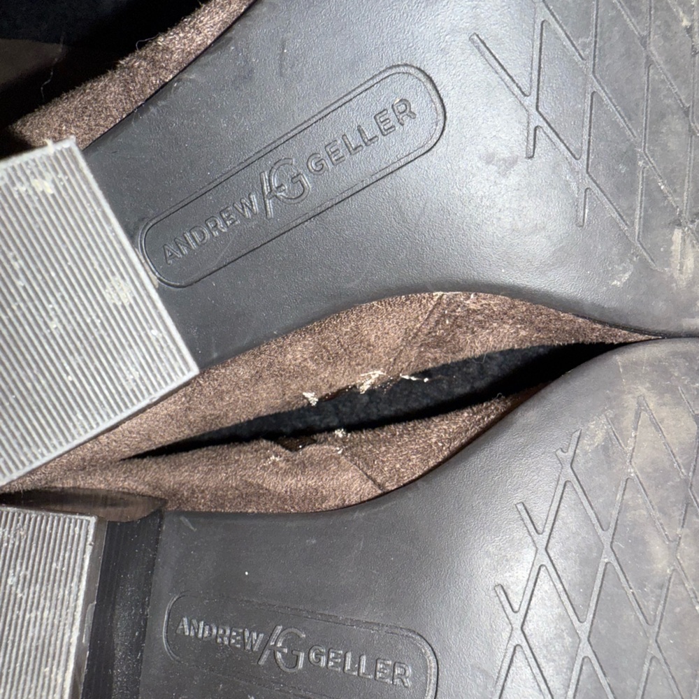 Andrew Geller Brown Knee high Boots - Picture 3 of 5
